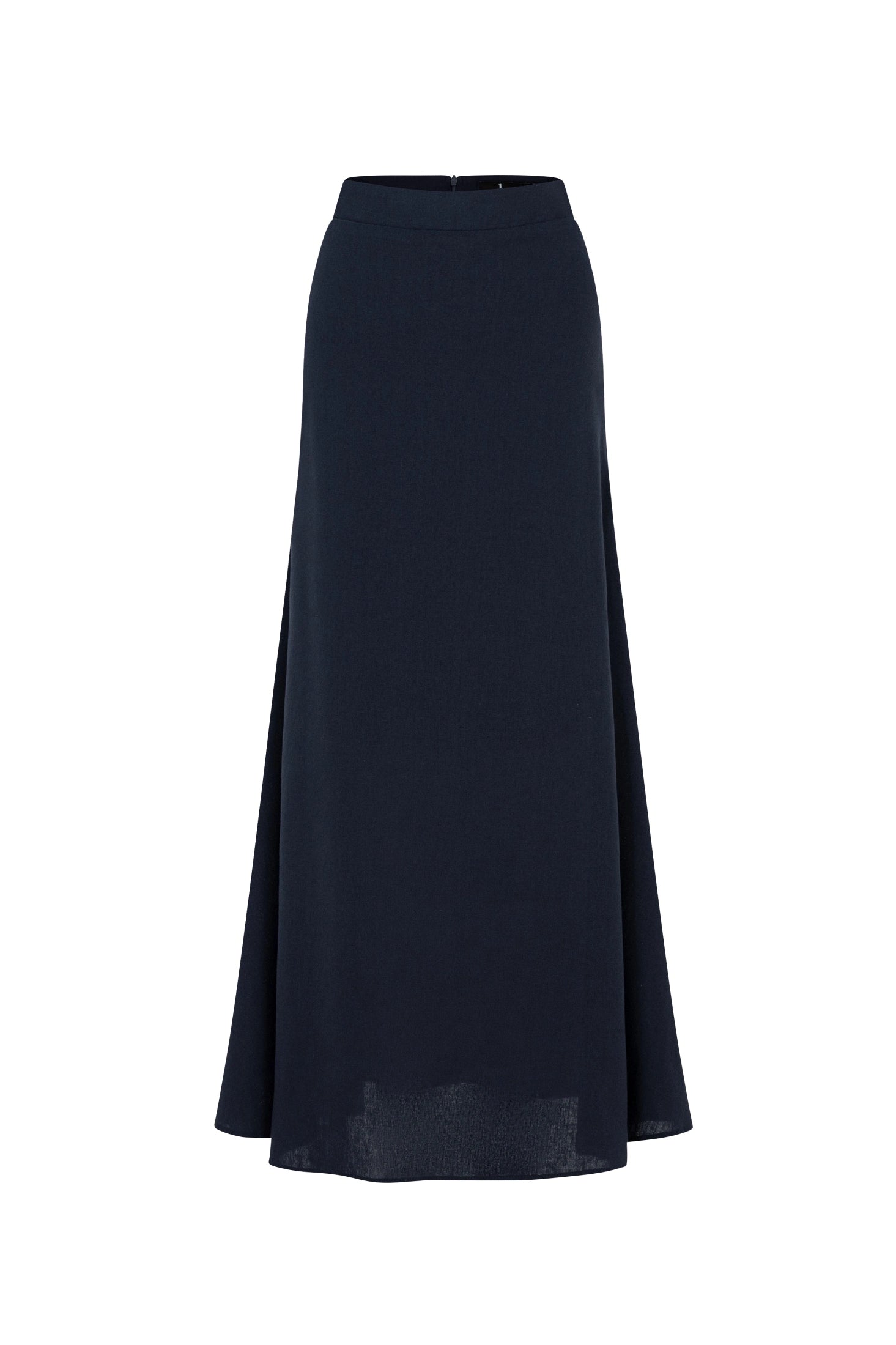 CASALINE LINEN SKIRT - DARK BLUE