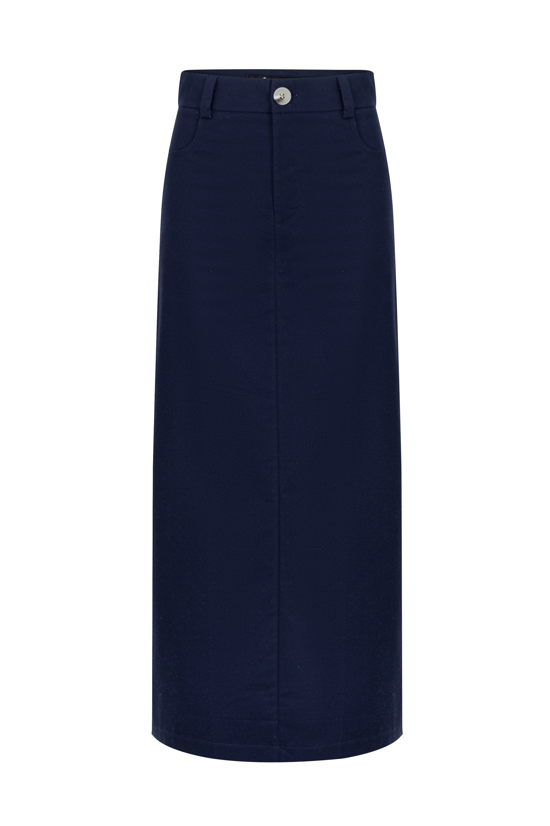 JACINÉ MAXI SKIRT - DARK BLUE