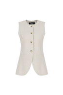 Charles Waistcoat Top Grey