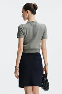 CHERRIE SHORT SLEEVE CARDIGAN