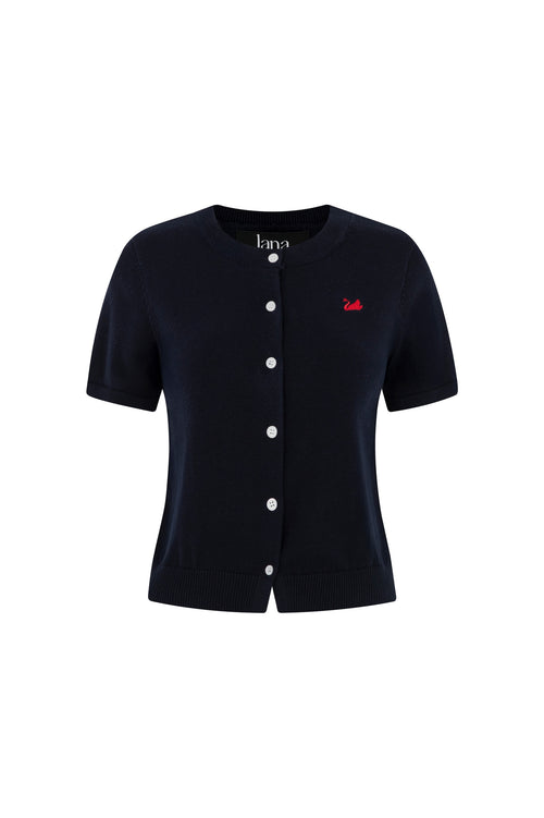 CHERRIE SHORT SLEEVE CARDIGAN