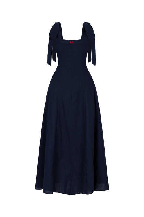 CAMIRA DRESS - DARK BLUE