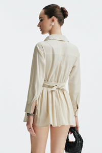 MONETTE MINI DRESS - GREY