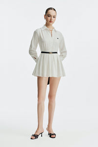 MONETTE MINI DRESS - WHITE