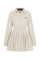 MONETTE MINI DRESS - GREY