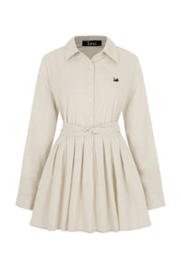 MONETTE MINI DRESS - GREY