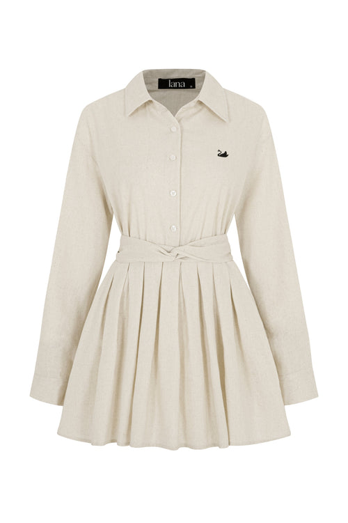 MONETTE MINI DRESS - GREY