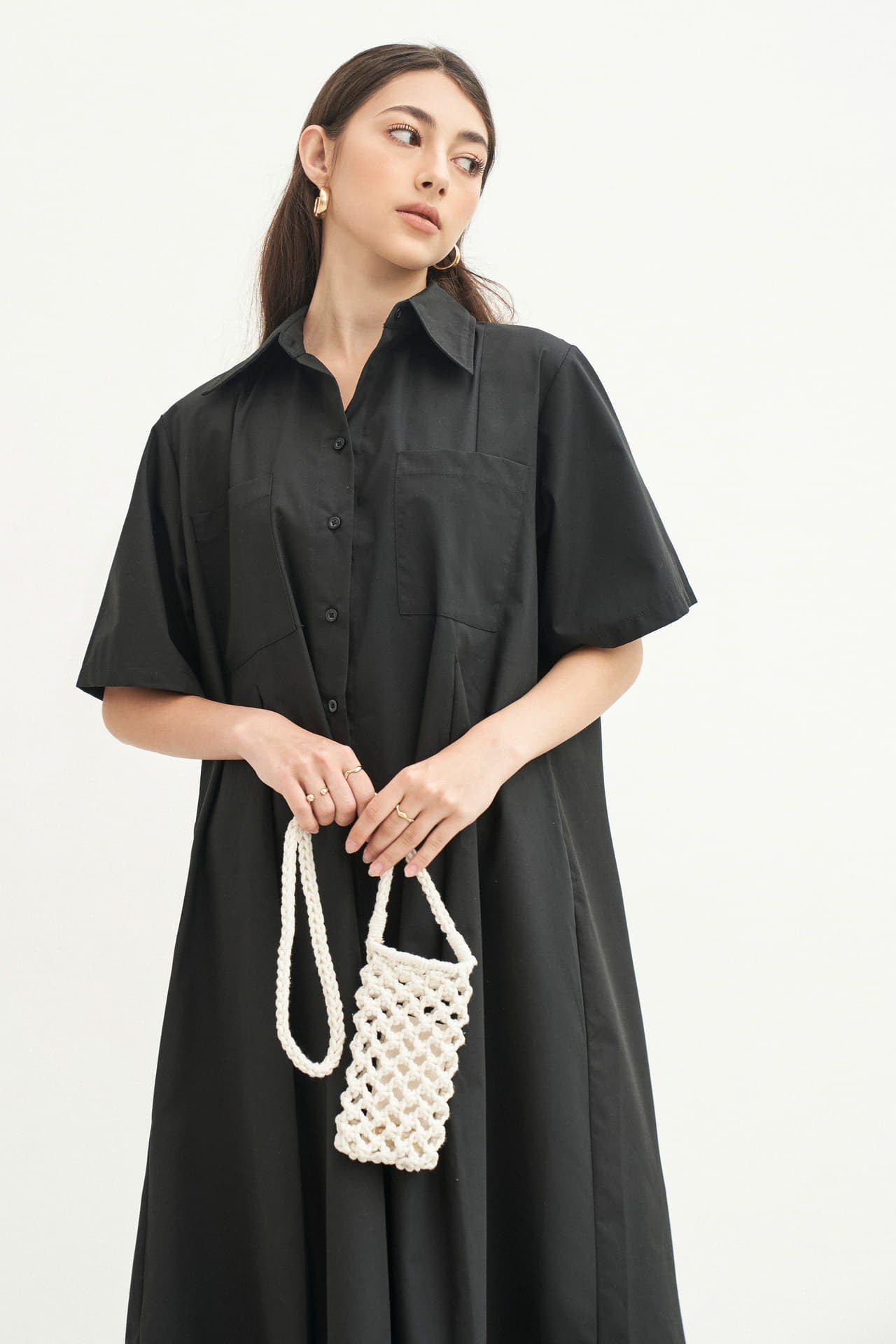 JOCÉLIN OVERSIZE SHIRT DRESS