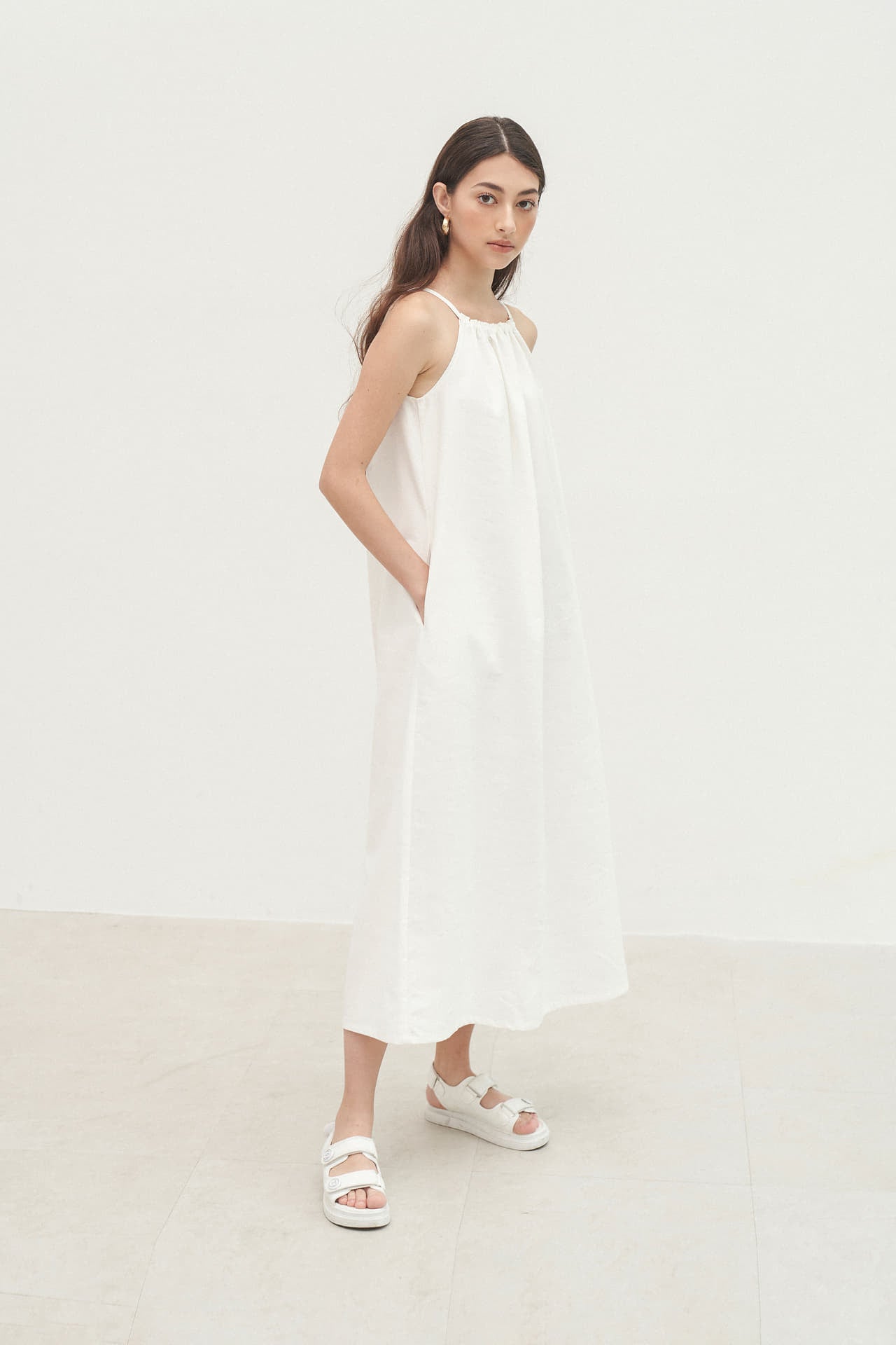 LÊMAN LINEN DRESS