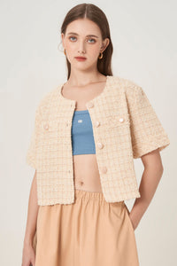 CALLIE CANDY TWEED JACKET