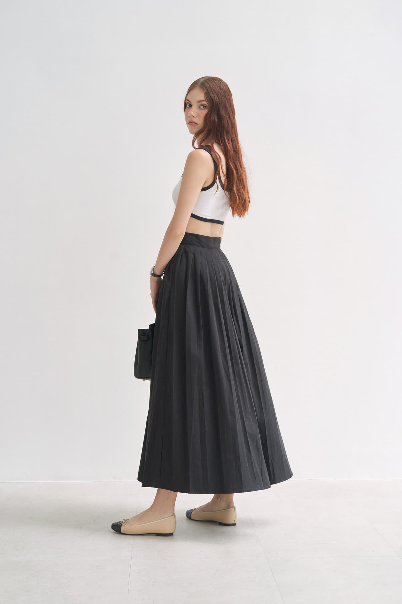 NANCIE PLEATED SKIRT