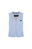 CELLIÈ GILE TOP - BLUE