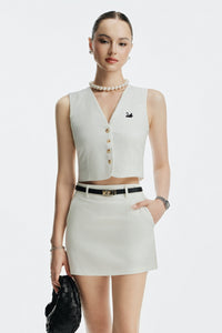 CELLIÈ GILE TOP - GREY