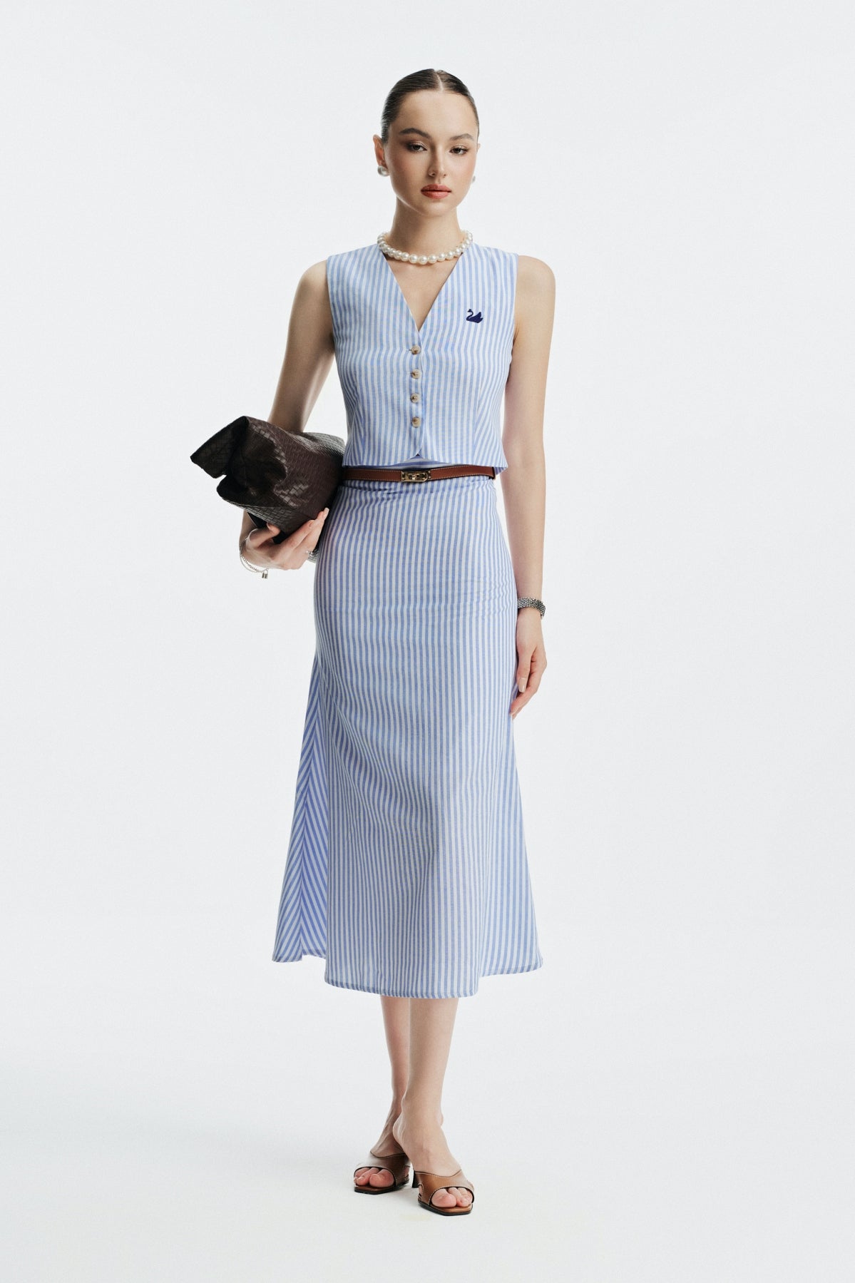 CELLIÈ GILE TOP - BLUE