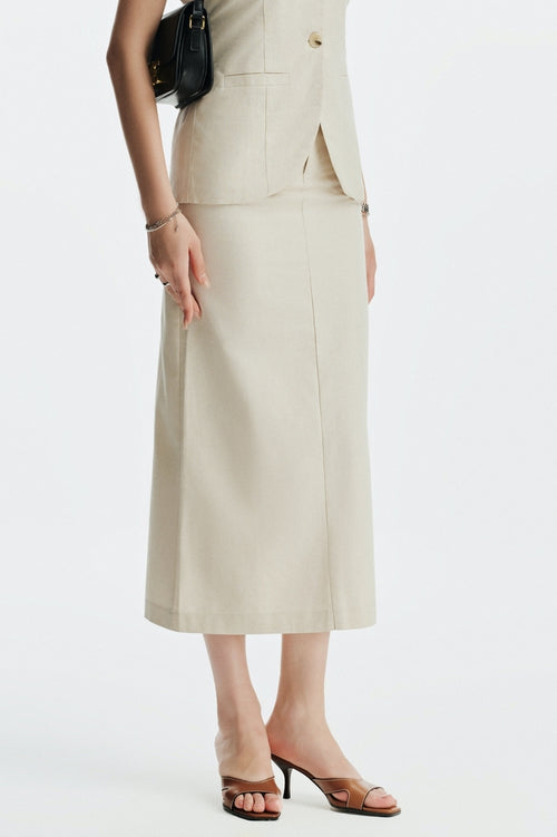 JACINÉ MAXI SKIRT - GREY