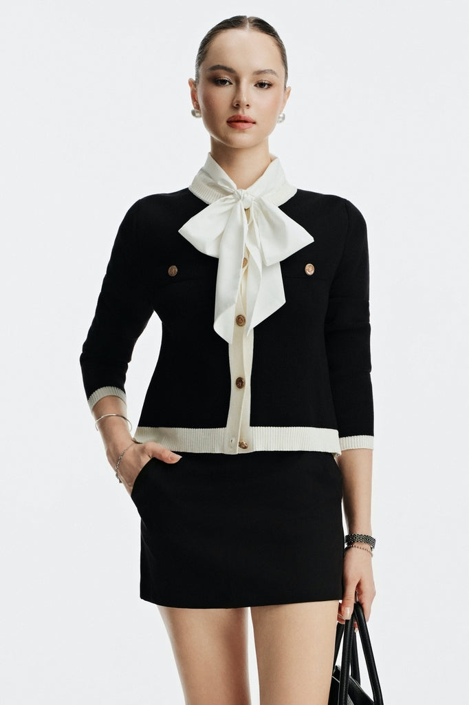 CLARA MINI SKIRT - BLACK