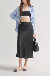 KENNY SILK SKIRT