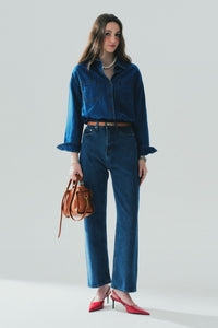 ROWANI JEANS SHIRT