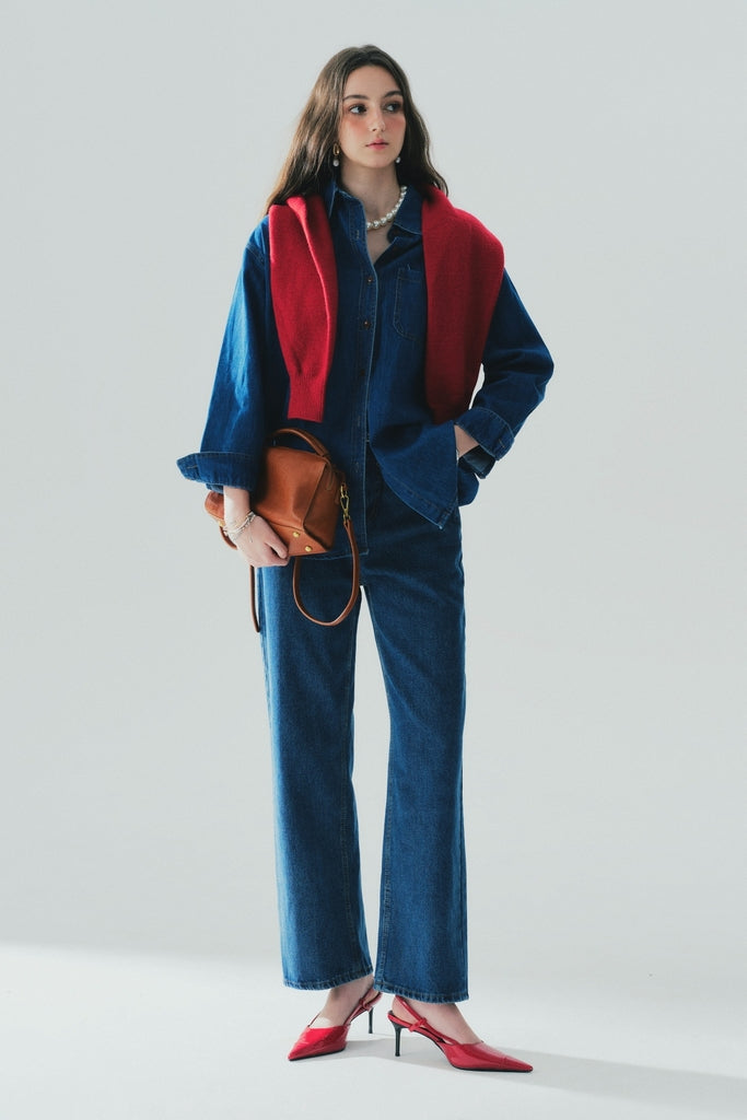 ROWANI JEANS SHIRT