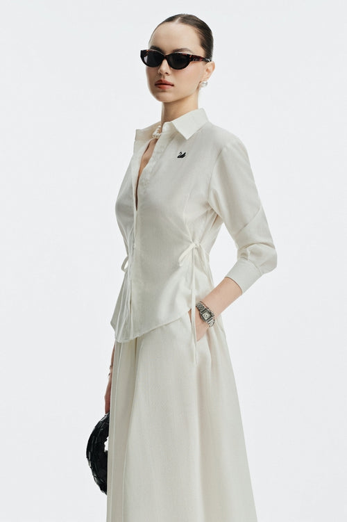 POLINA SHIRT - BEIGE