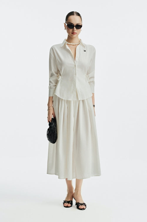 POLINA SHIRT - BEIGE