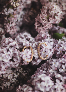 Gold-Plated Sterling Infinite Elements Hoop Earrings